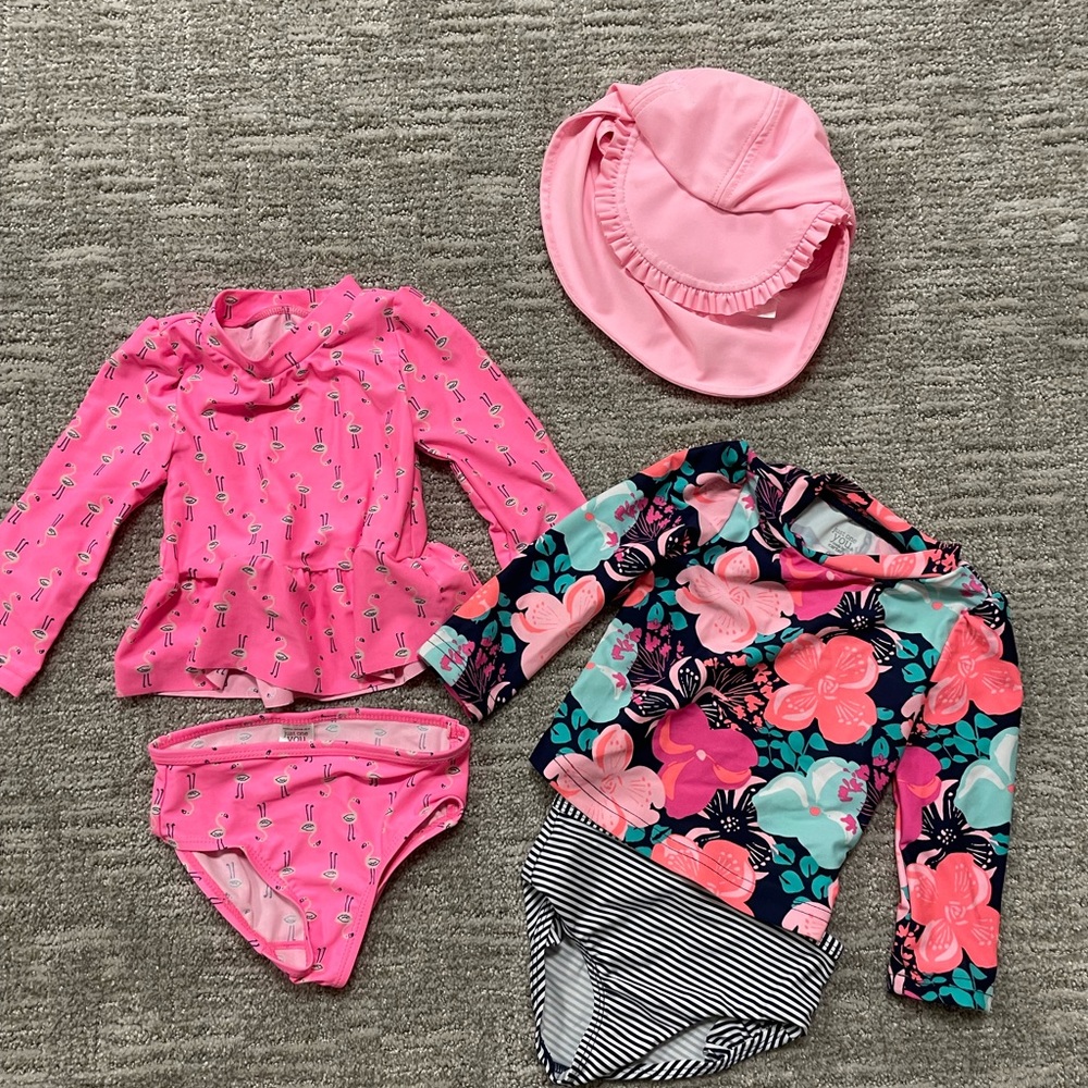 9 month baby girl swim bundle